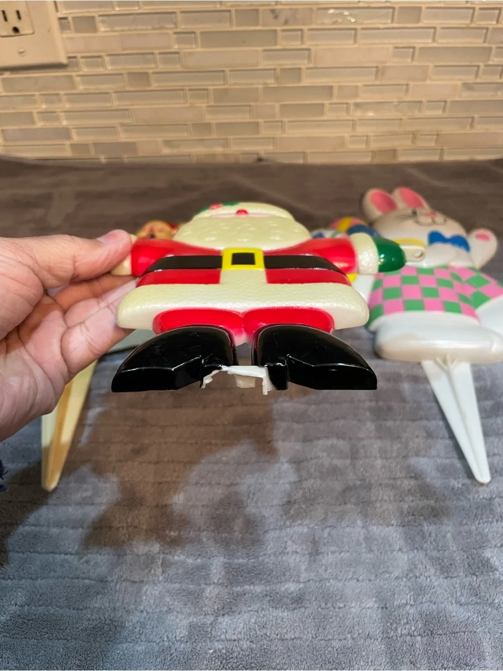 Vintage  Christmas Easter Yard Pick Lot